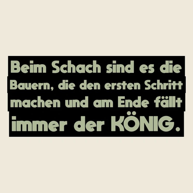 Bauer Spruch
