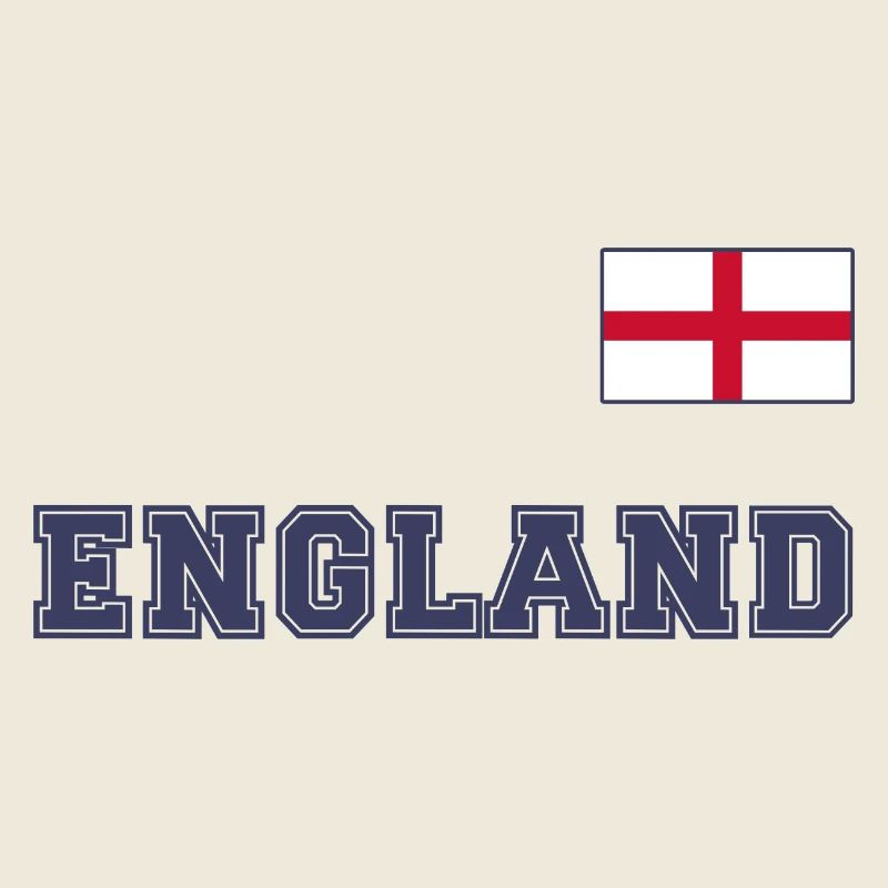 ENGLAND jersey look with flag flag on the chest
