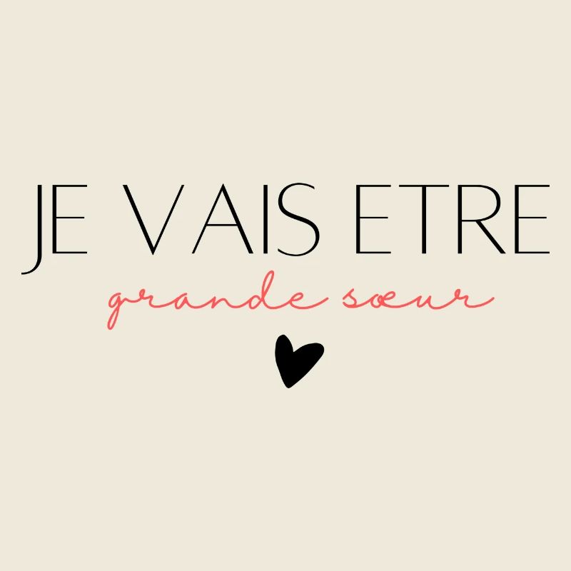 Ich werde eine große Schwester sein