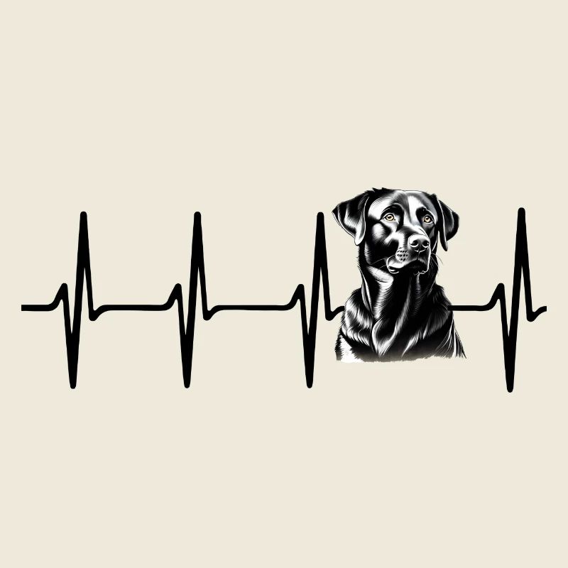 Heartbeat Labrador Chien
