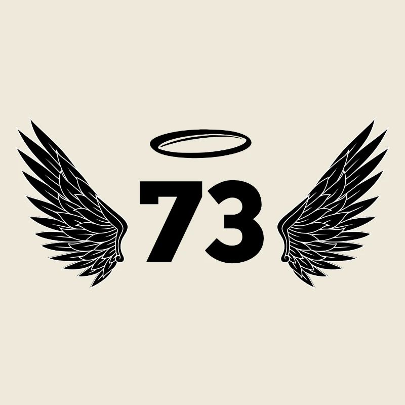 Numéro 73 ange - 73e anniversaire ailes