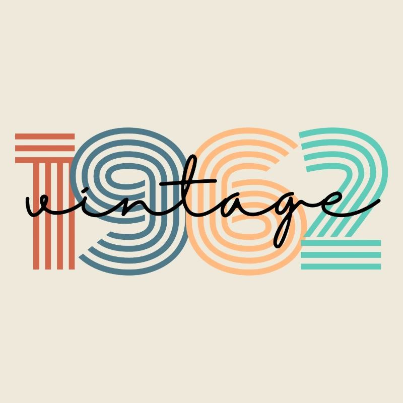 1962 Vintage Retro