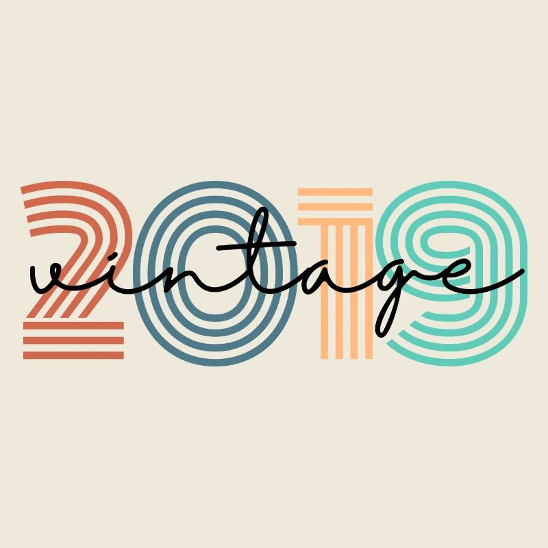 2019 Vintage Retro