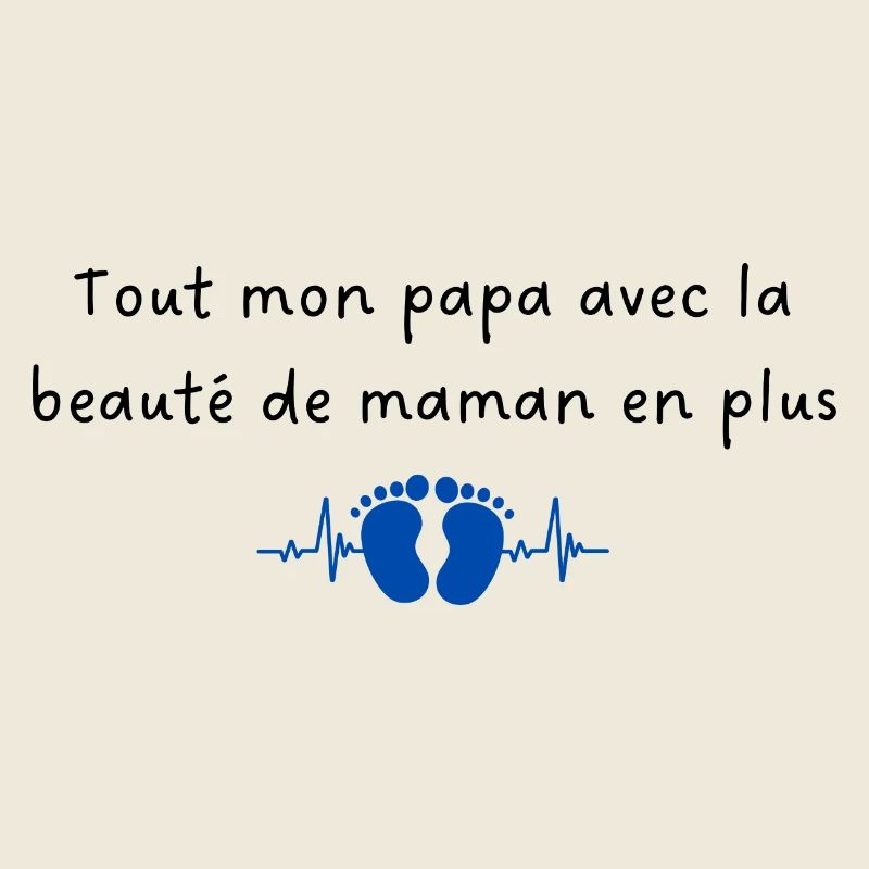 Tout mon papa avec la beauté de maman en plus