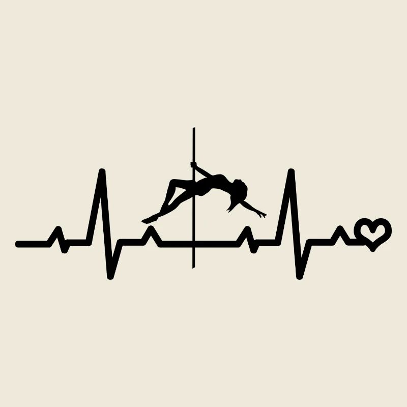 Pole dance Herzschlag Herzfrequenz Tanzen Pole EKG