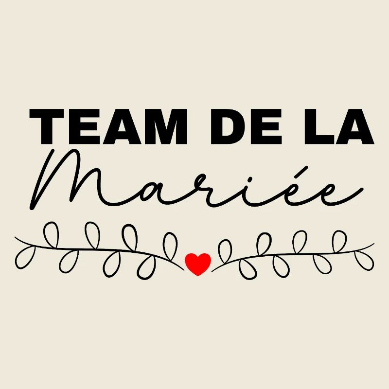 Team de la mariée
