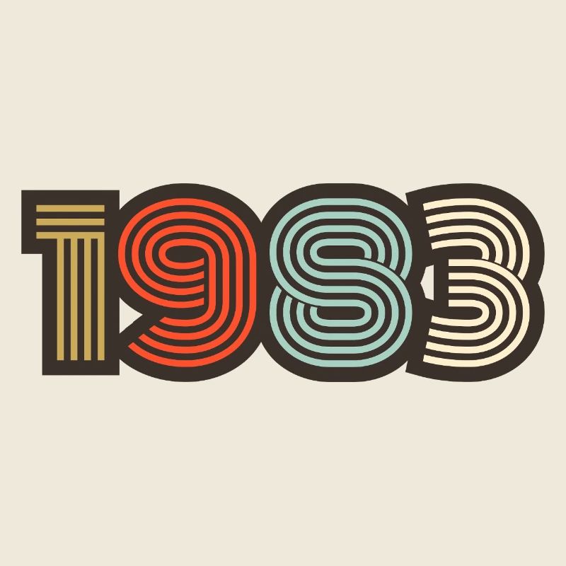 1983 Retro Vintage