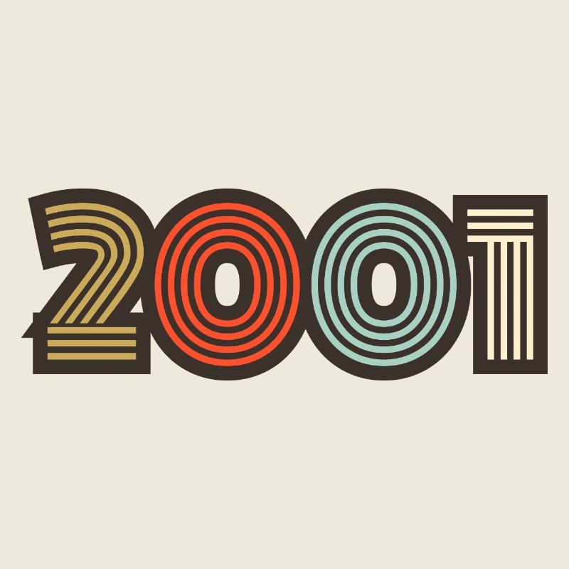 2001 rétro vintage