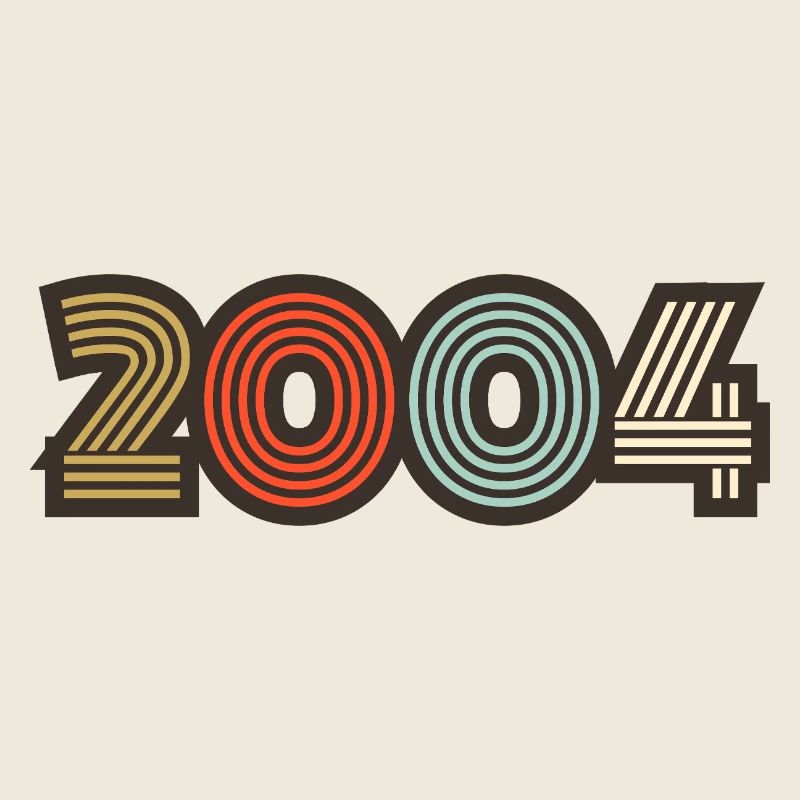 2004 rétro vintage