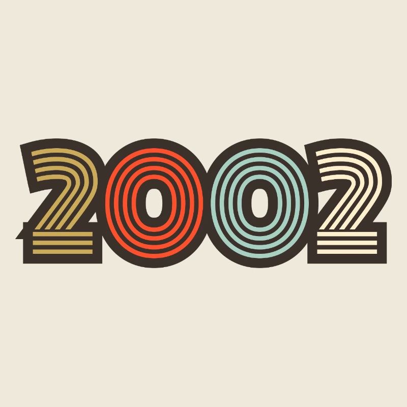 2002 rétro vintage