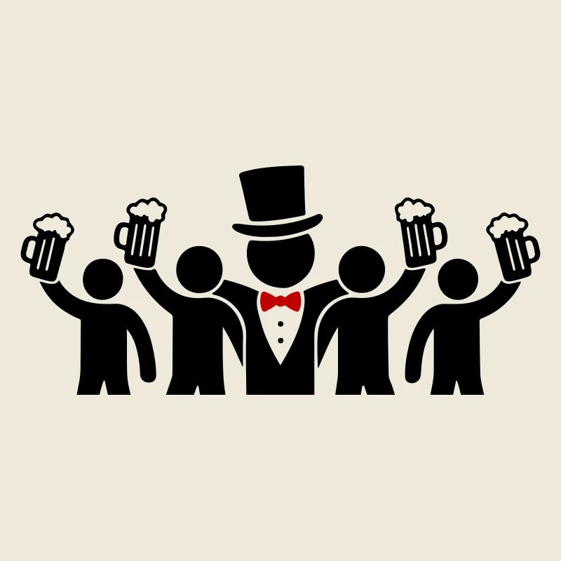 Groom Crew Célibataires