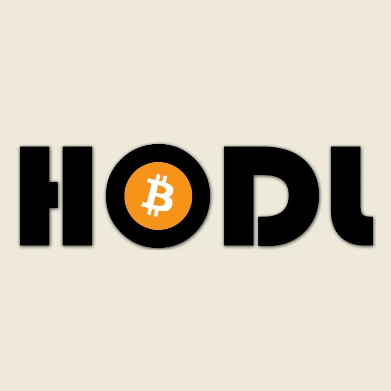 Symbole Bitcoin Imprimer une pièce orange