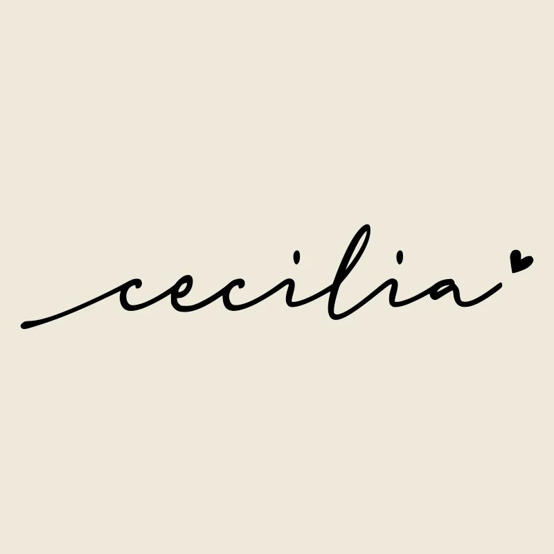 Cecilia Schreibschrift Name