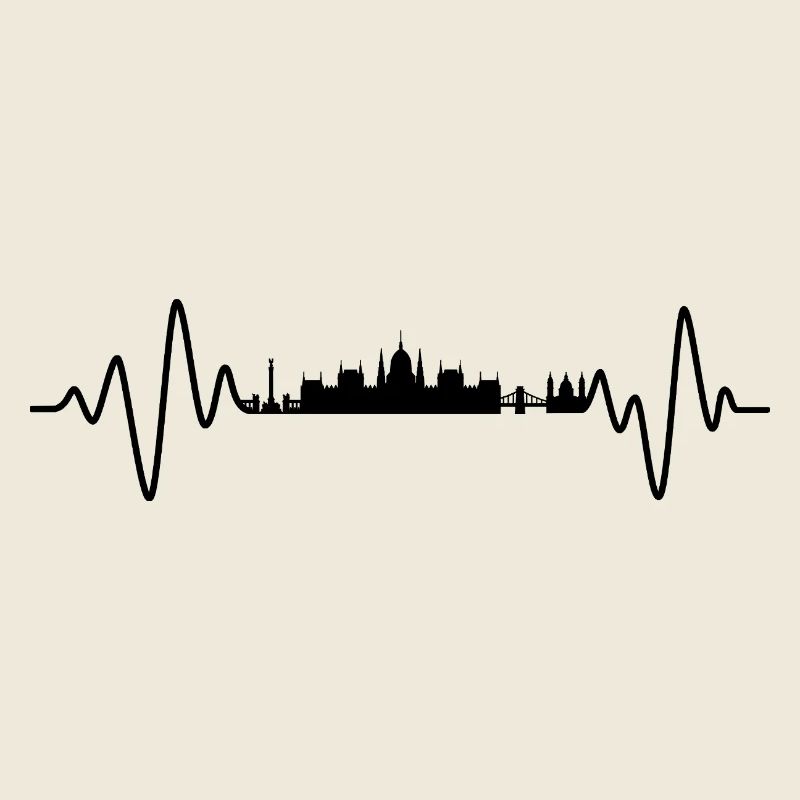 Budapest Heartbeat Skyline
