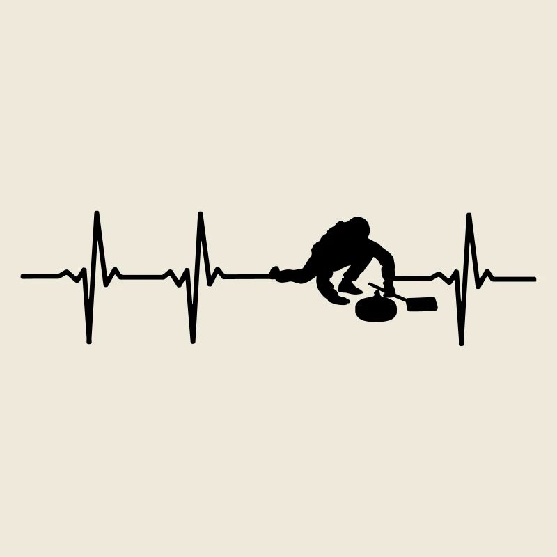 Curling player pulse