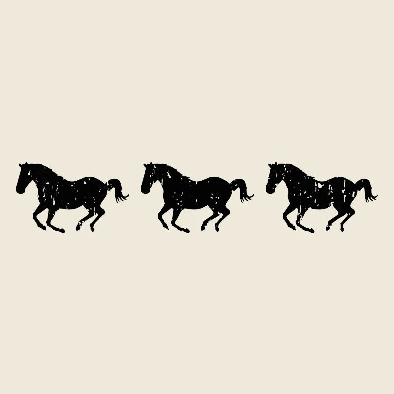 Galloping horses used look black