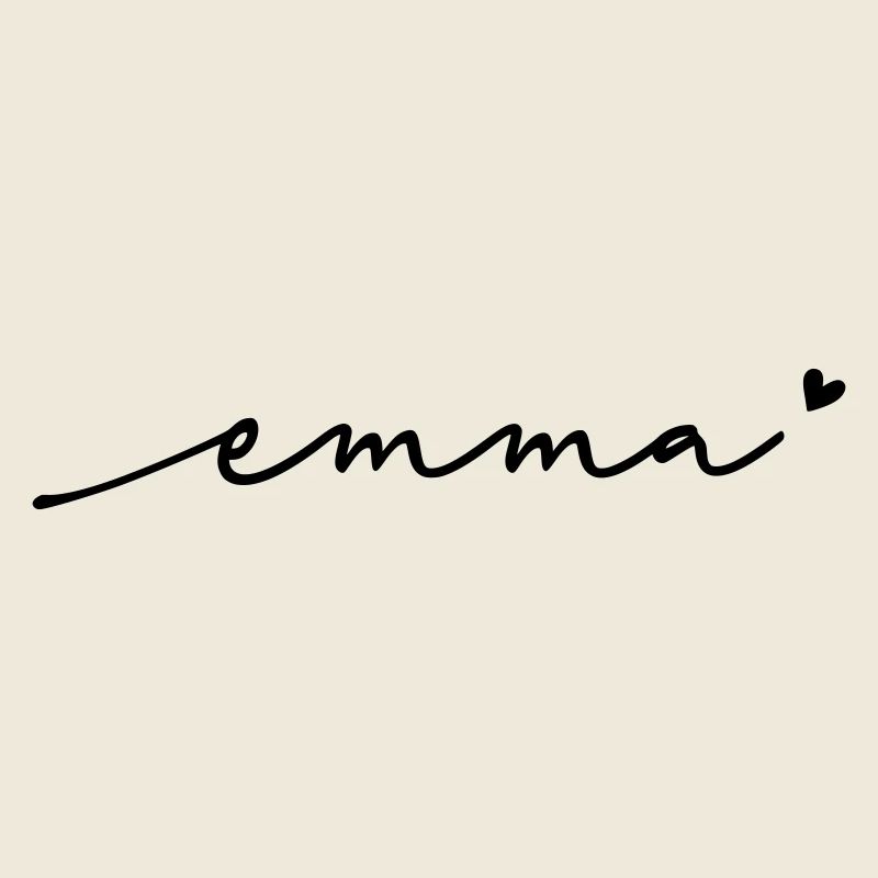 Nom cursif d’Emma