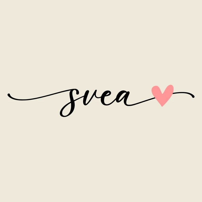 Svea Name Kalligrafie Schrift