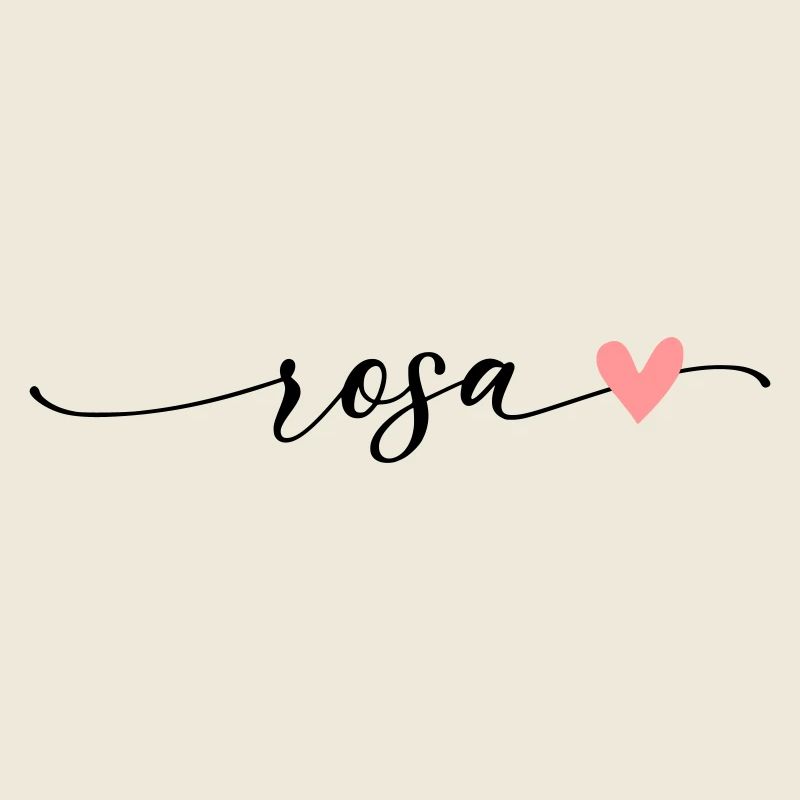 Police de calligraphie nom rose