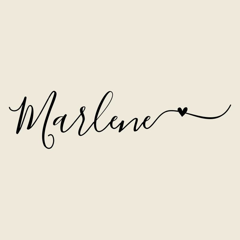 Marlene Name First Name Decorative