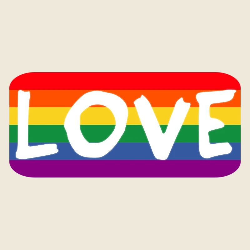Love Pride Rainbow