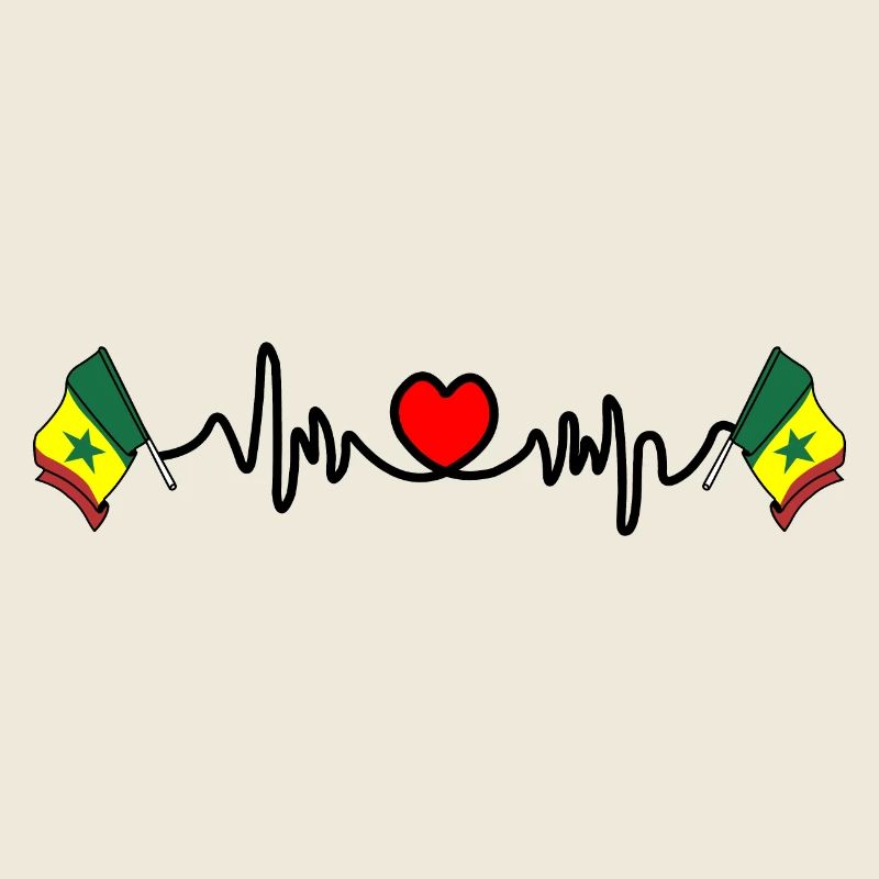 Herzfrequenz-Cardio für Senegal