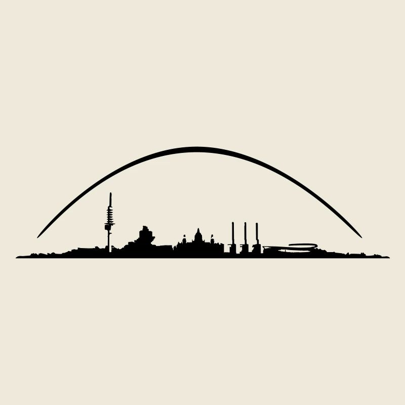 Hannover // Skyline // Silhouette // Skylineshirt
