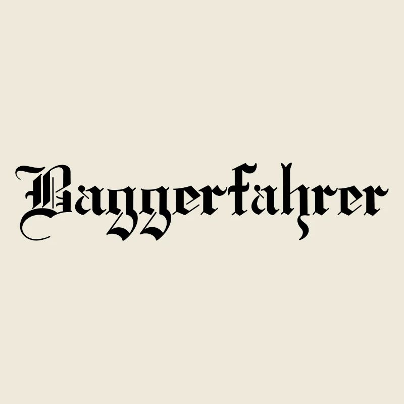 Baggerfahrer