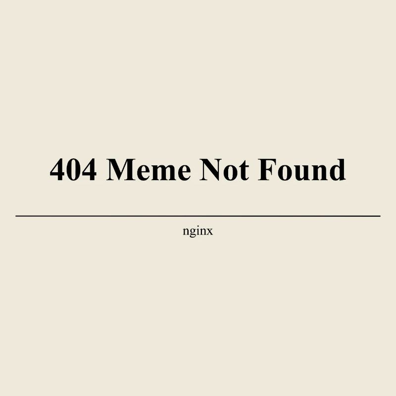 404 Meme Not Found