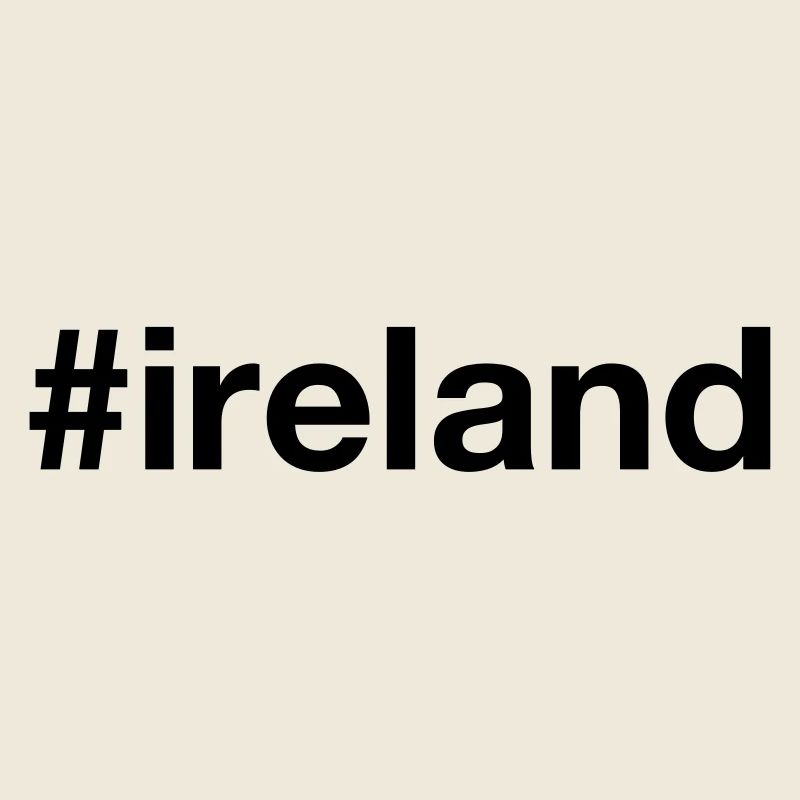 IRLANDE Hashtag Irlande