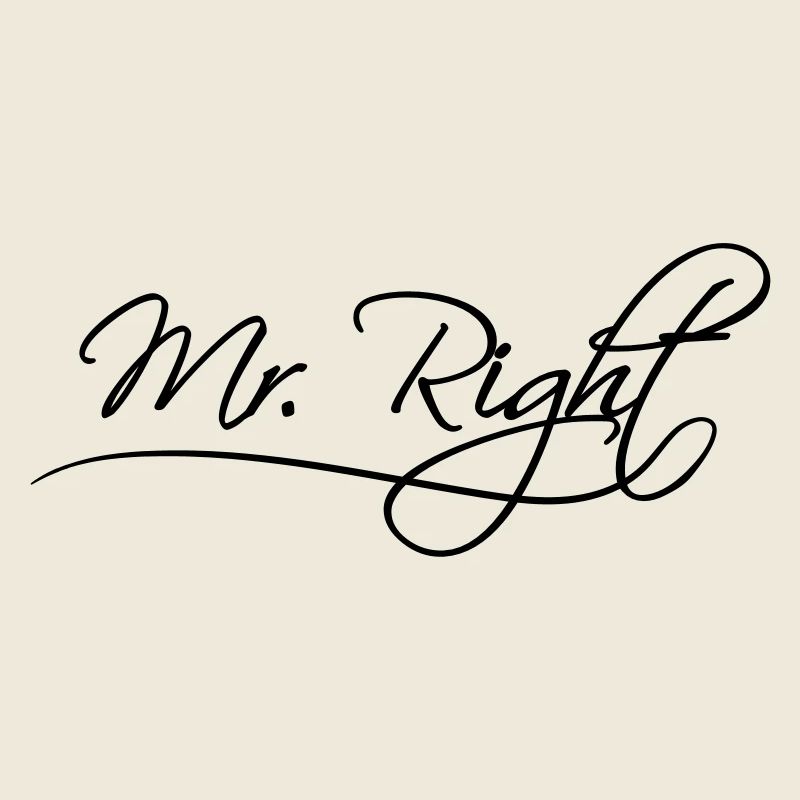 mr right bester ehemann husband text junggesellena