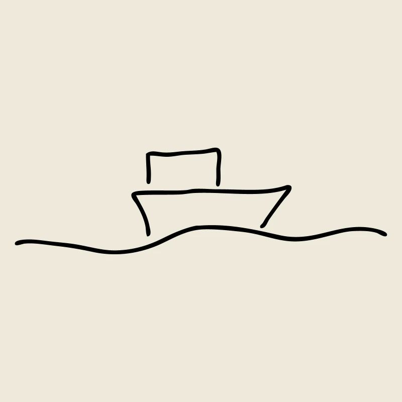boot auf meer