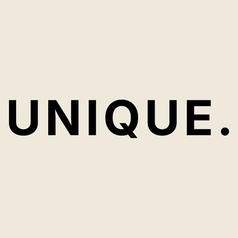 Unique - Soyez vous-même