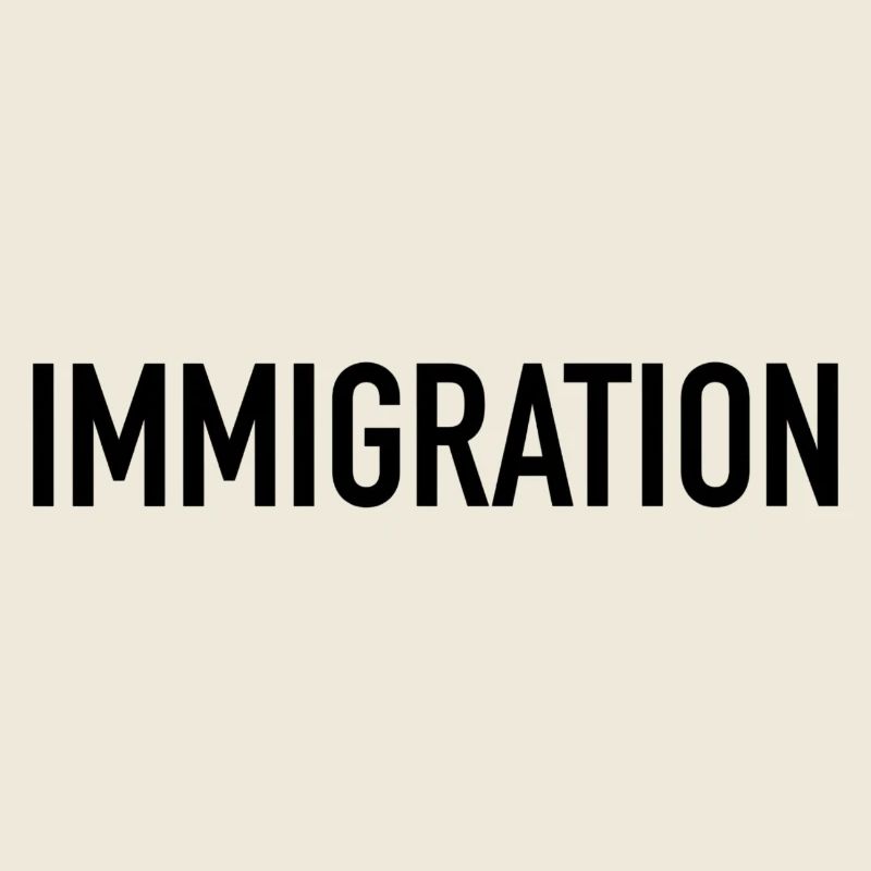 Déclaration de typographie de l’immigration