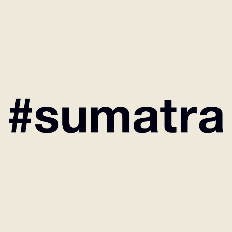 Sumatra Hashtag