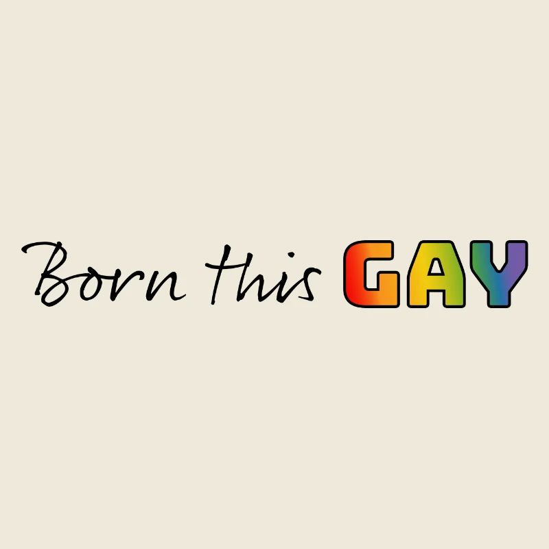 Regenbogen born this gay