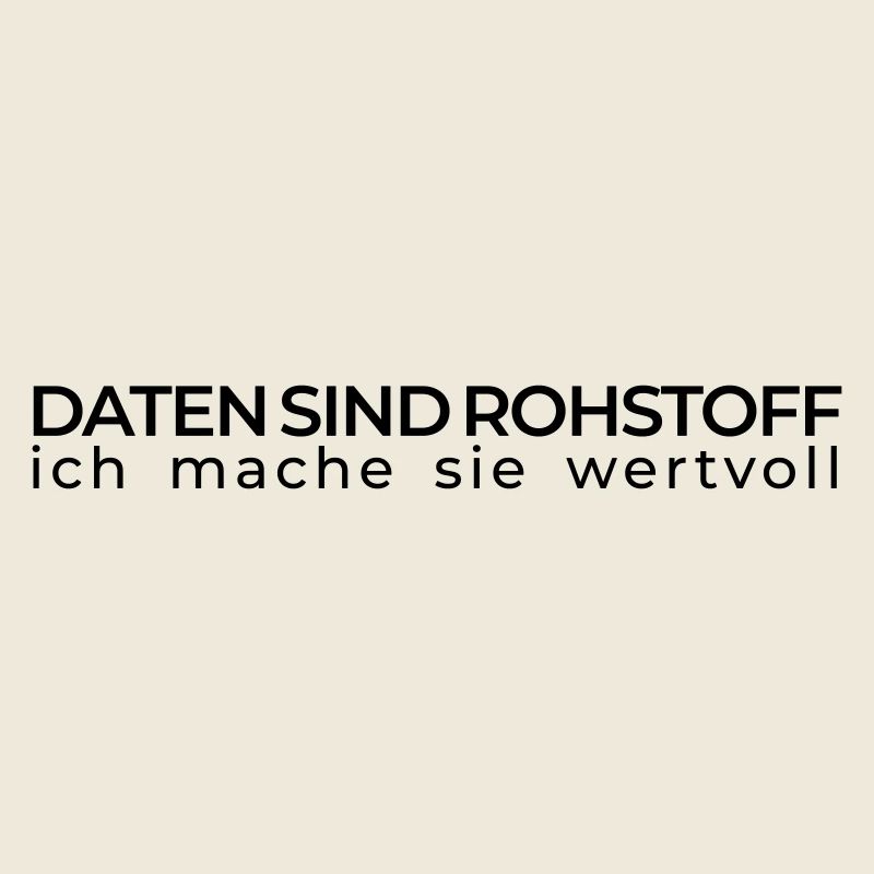Daten sind Rohstoff – Data Engineer