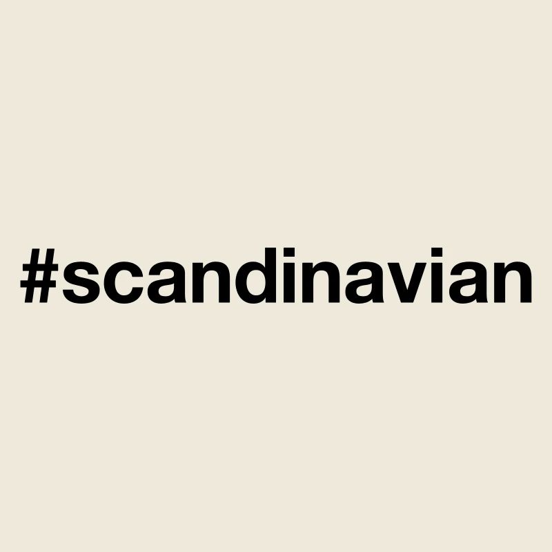 SCANDINAVIA Hashtag I'm Scandinavian