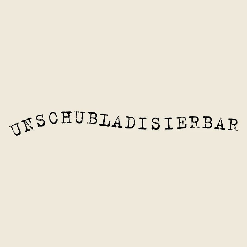 Unschubladisbar – Expression autodérisoire