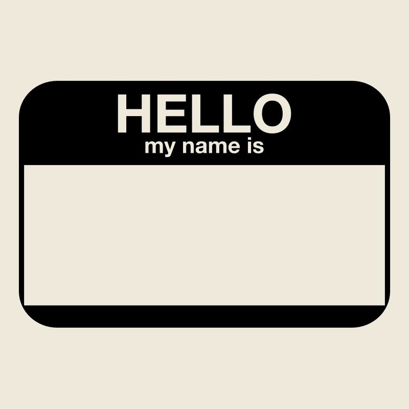 hello my name is