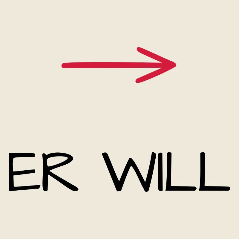 Er will Junggesellenabschied Pfeil