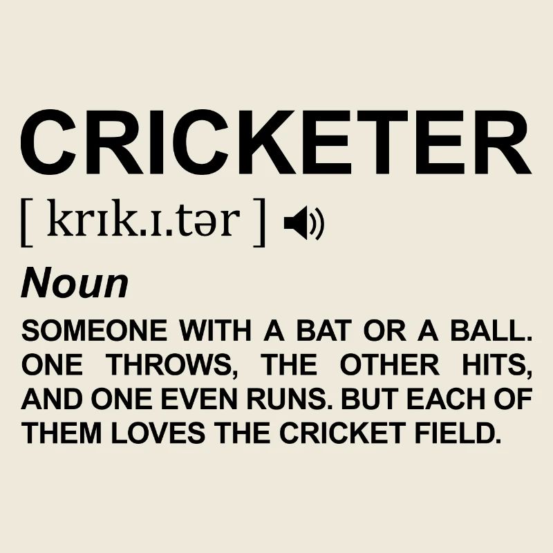 Kricketspieler Definition