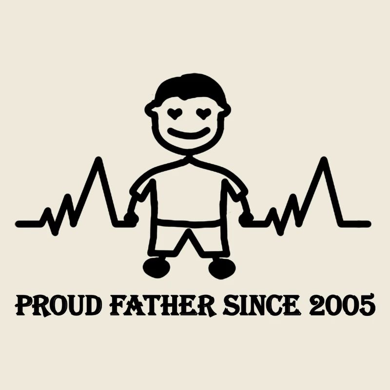 Stolzer Vater seit 2005 eines Jungen