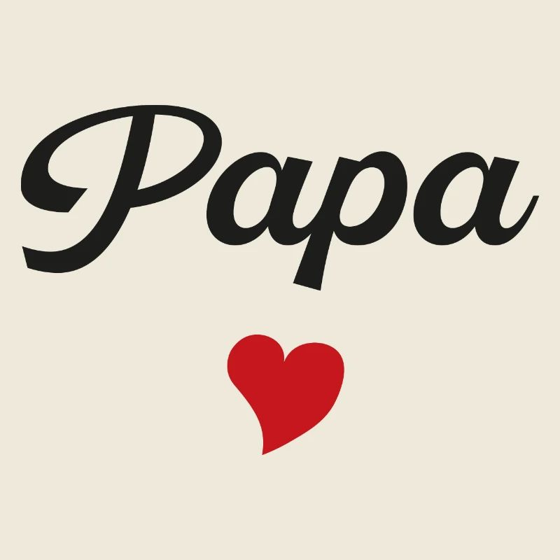 Dad - Future dad heart