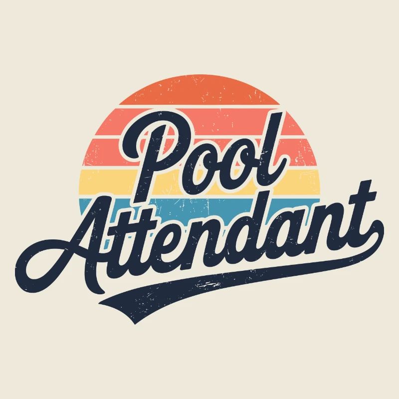 Humor am Pool