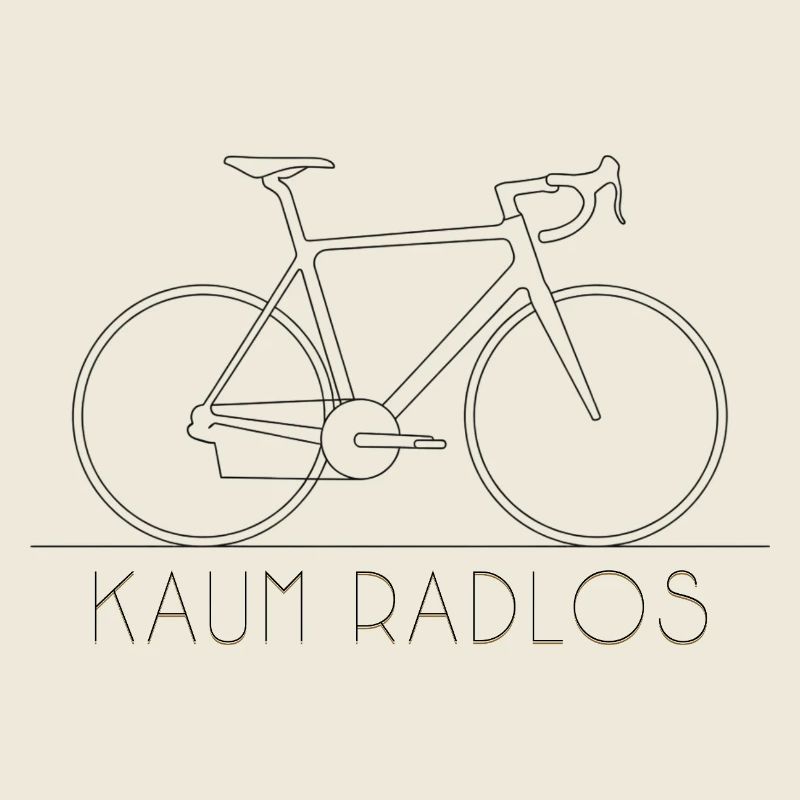 Hardly Wheelless – Art de lignes de vélo minimaliste
