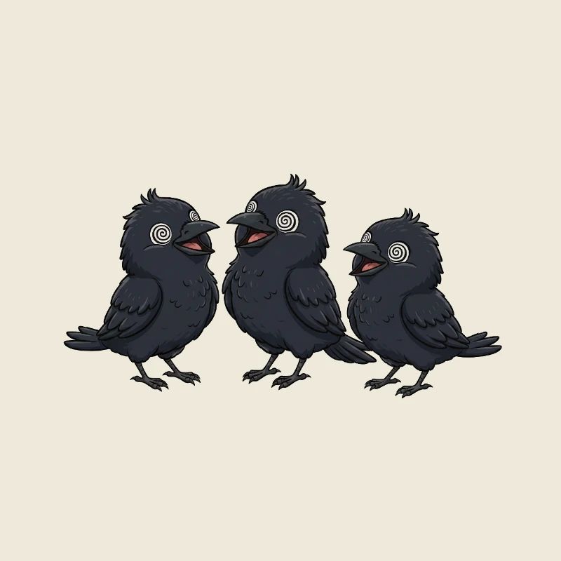 Trois frères Corbeau