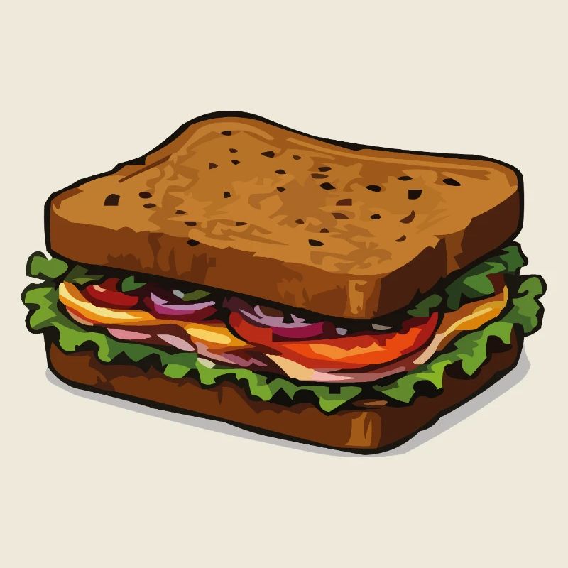 Sandwich Illustration