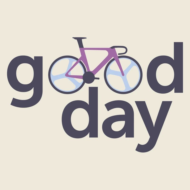 Logo typographique de la bicyclette Good Day