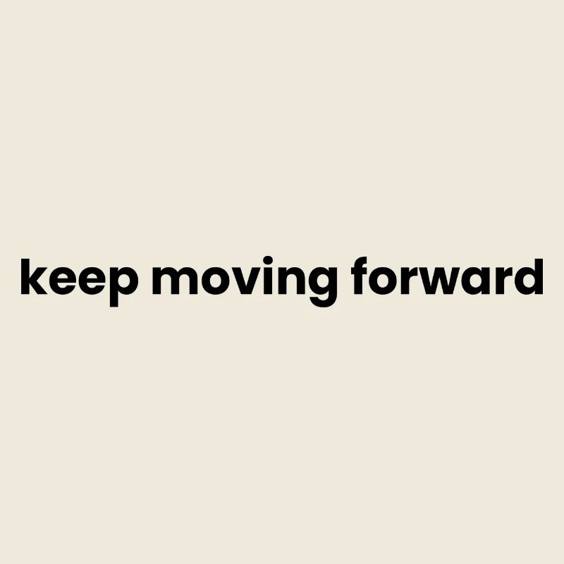 Continue d’avancer